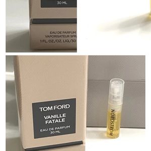 Tom Ford sample vanilla fatale